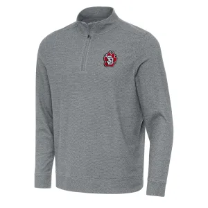 2024 Men's Antigua Quarter Zip Crew Buff Poly Span Fleece