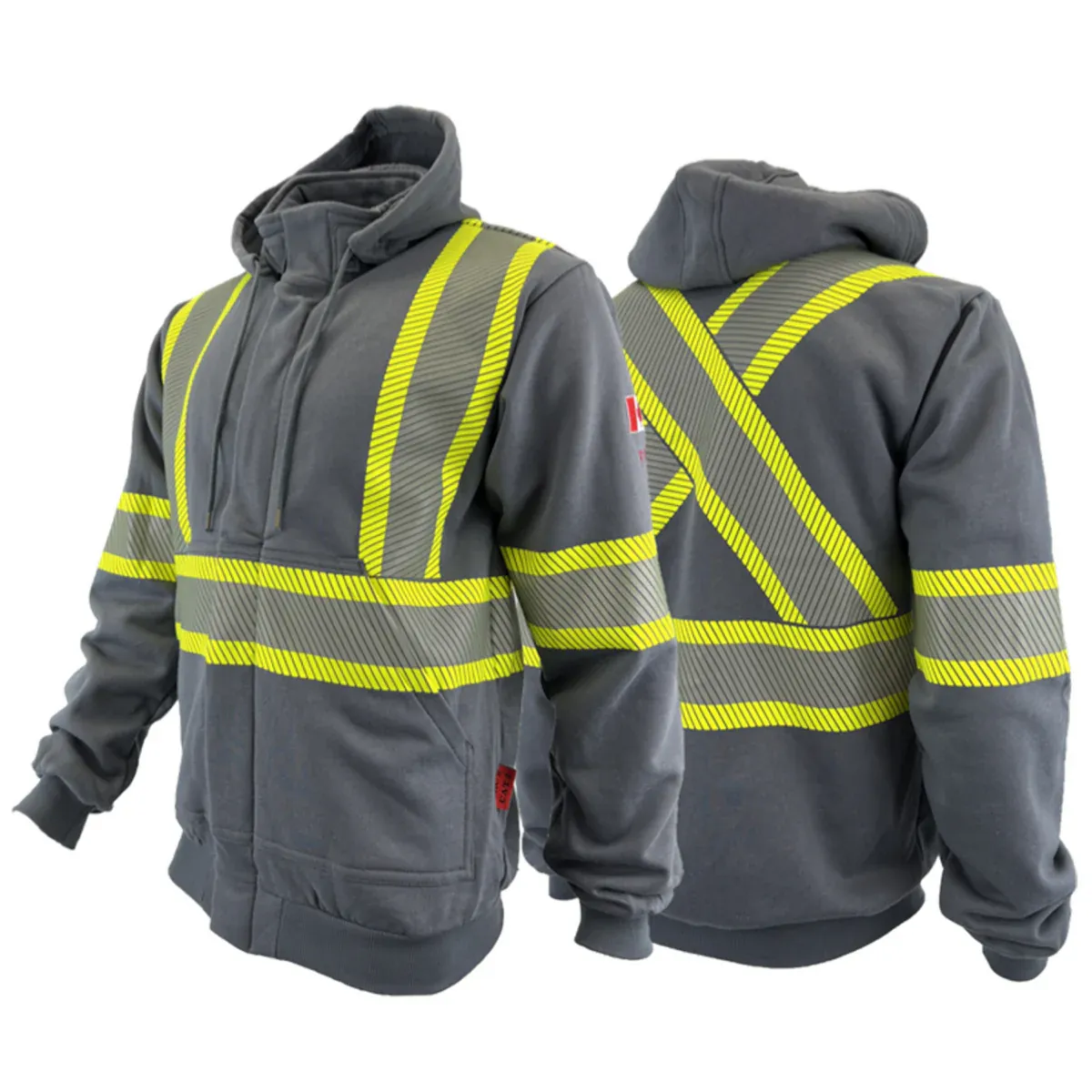 Atlas - 402 - FR Zip-Up Hi-Vis CSA Hoodie