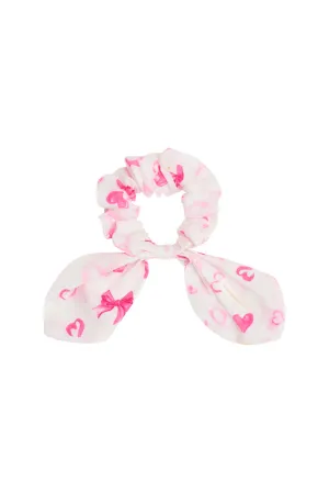 Bisous Penny Valentine Scrunchie