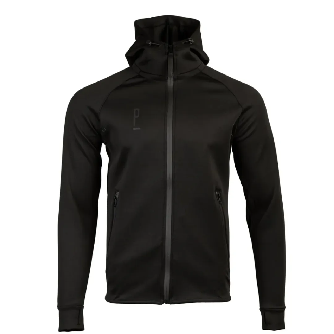 Black Gravel Technical Cycling Hoodie