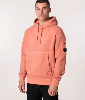 Brushed & Emerized Diagonal Fleece Hoodie