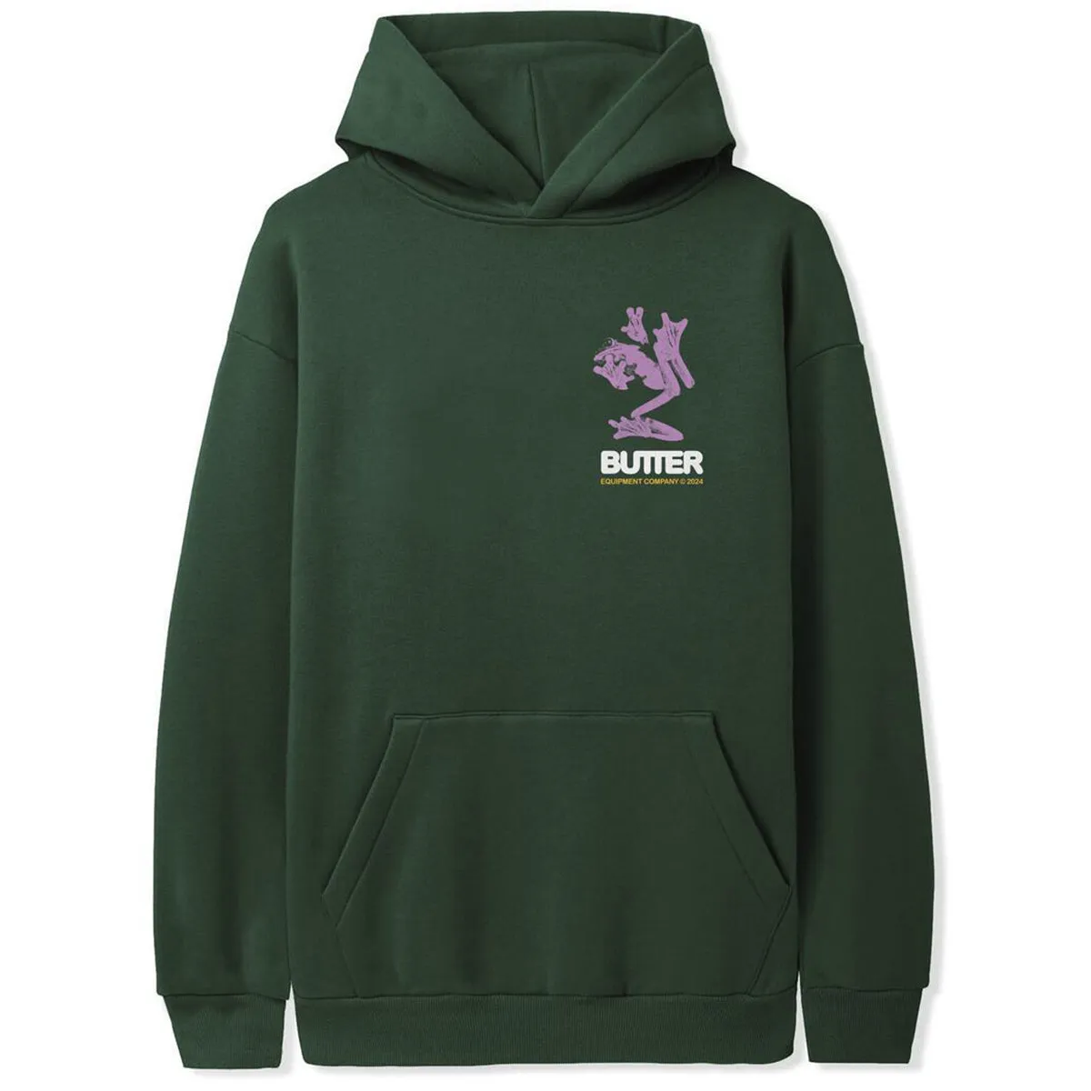 Butter Goods - Amphibian Hoodie Dark Green