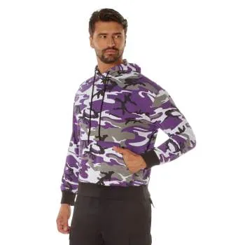 Camo Pullover Hooded Sweatshirt