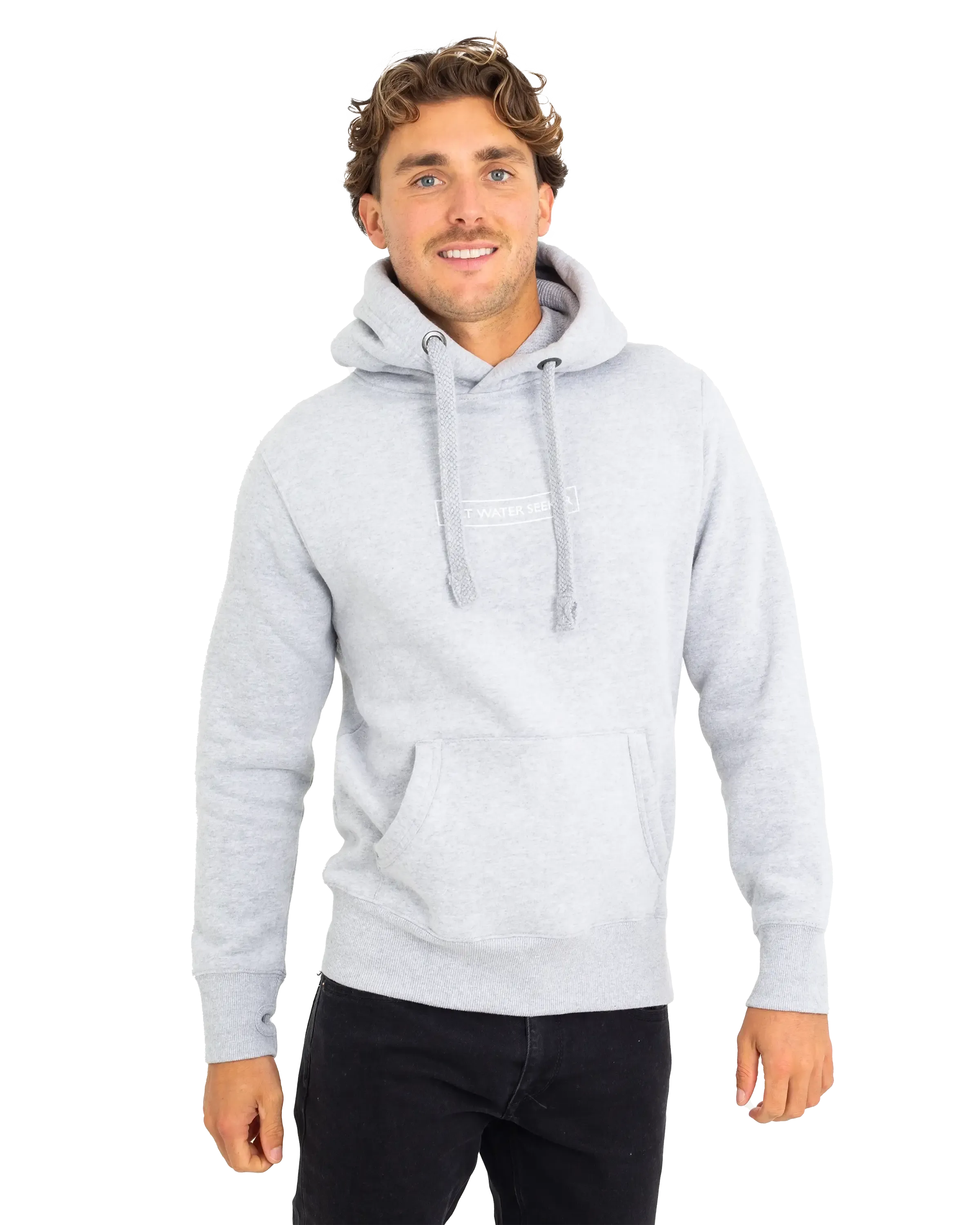 Cove Hoodie in Grey Melange