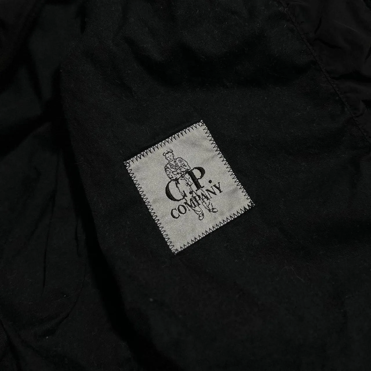 CP Company Black Nylon Overshirt