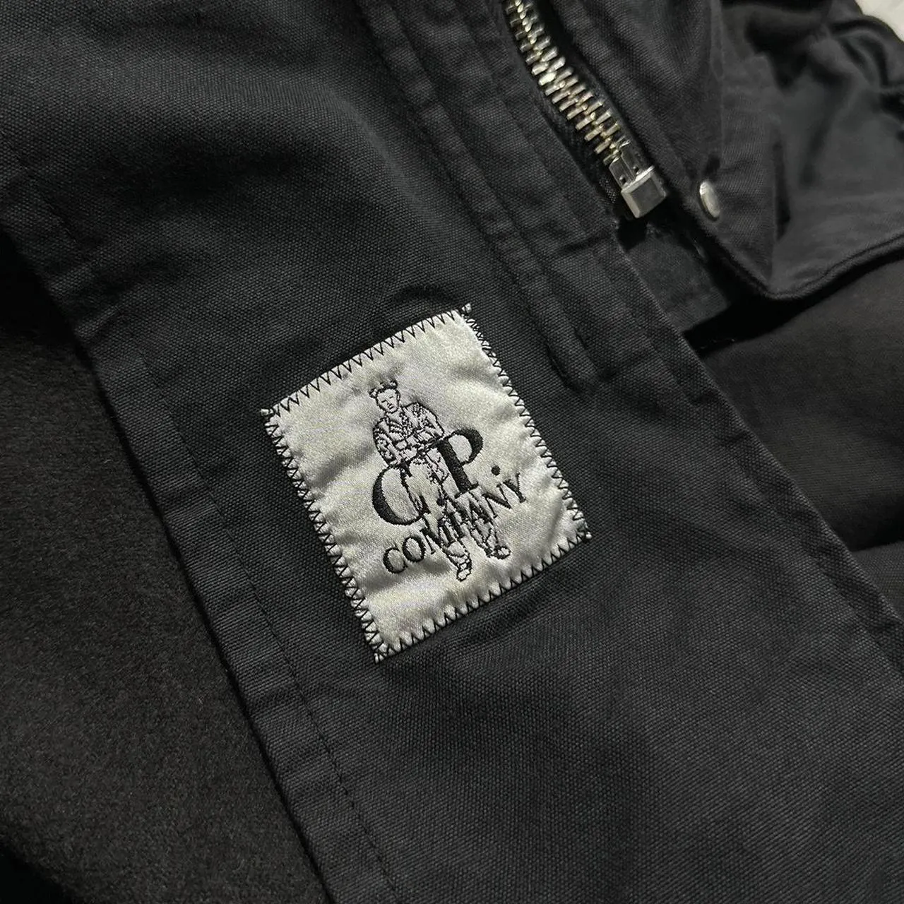 CP Company Mille Miglia Leather Goggle Jacket