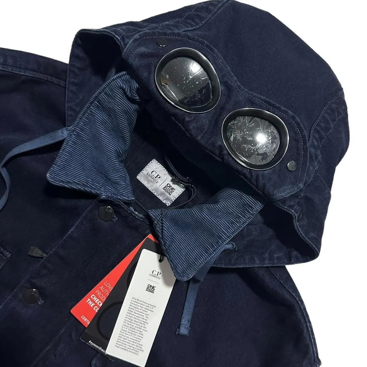 CP Company One Block Down Goggle Jacket