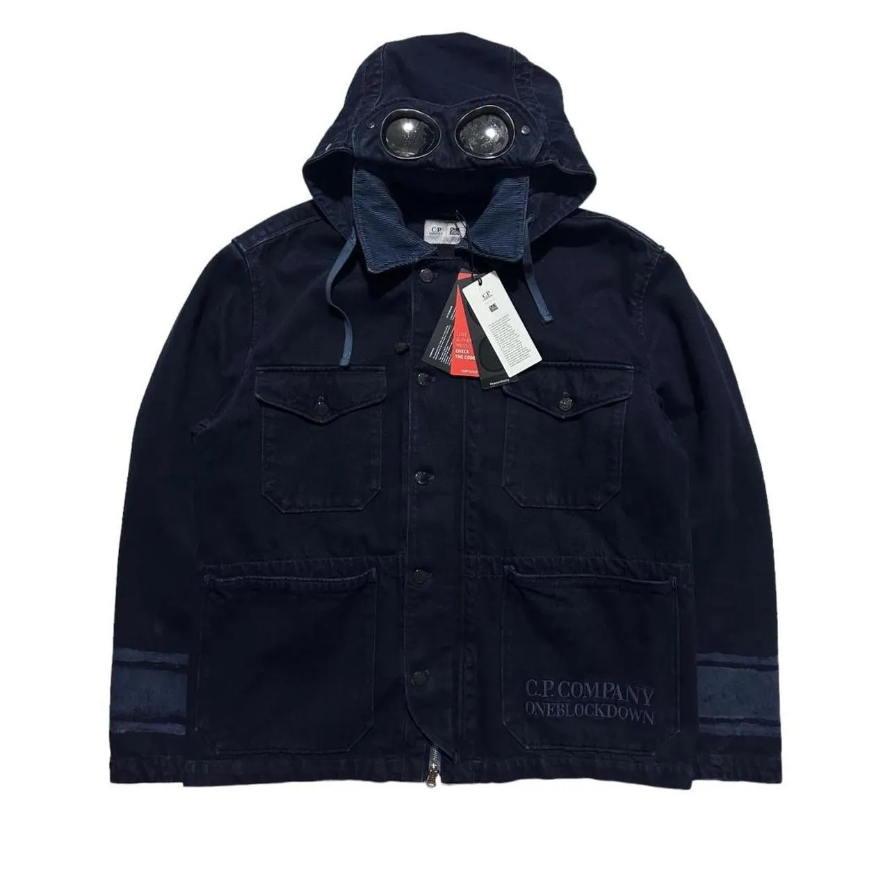 CP Company One Block Down Goggle Jacket