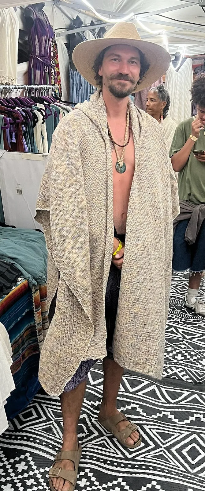 Curt’s Handwoven Poncho