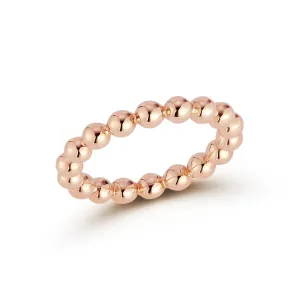 Dana Rebecca Designs Poppy Rae Large Pebble Ring - Rose Gold