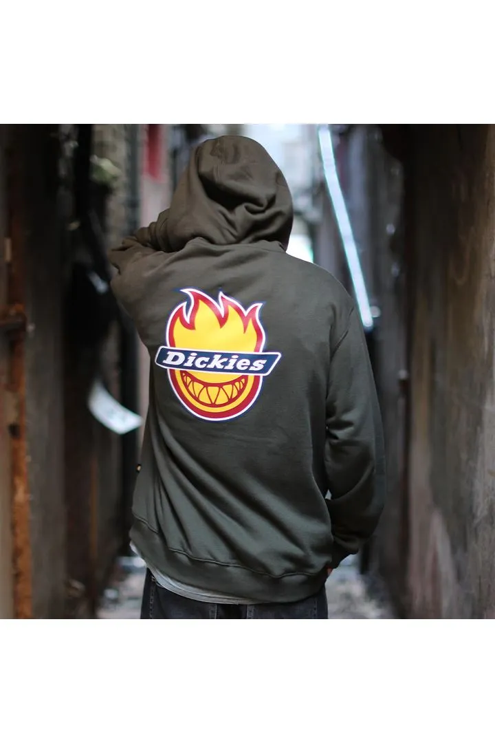 Dickies X Spitfire Hoodie Olive Green