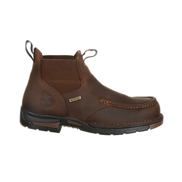 Georgia Boot Men's Athens Chelsea Waterproof Work Boots GB00156