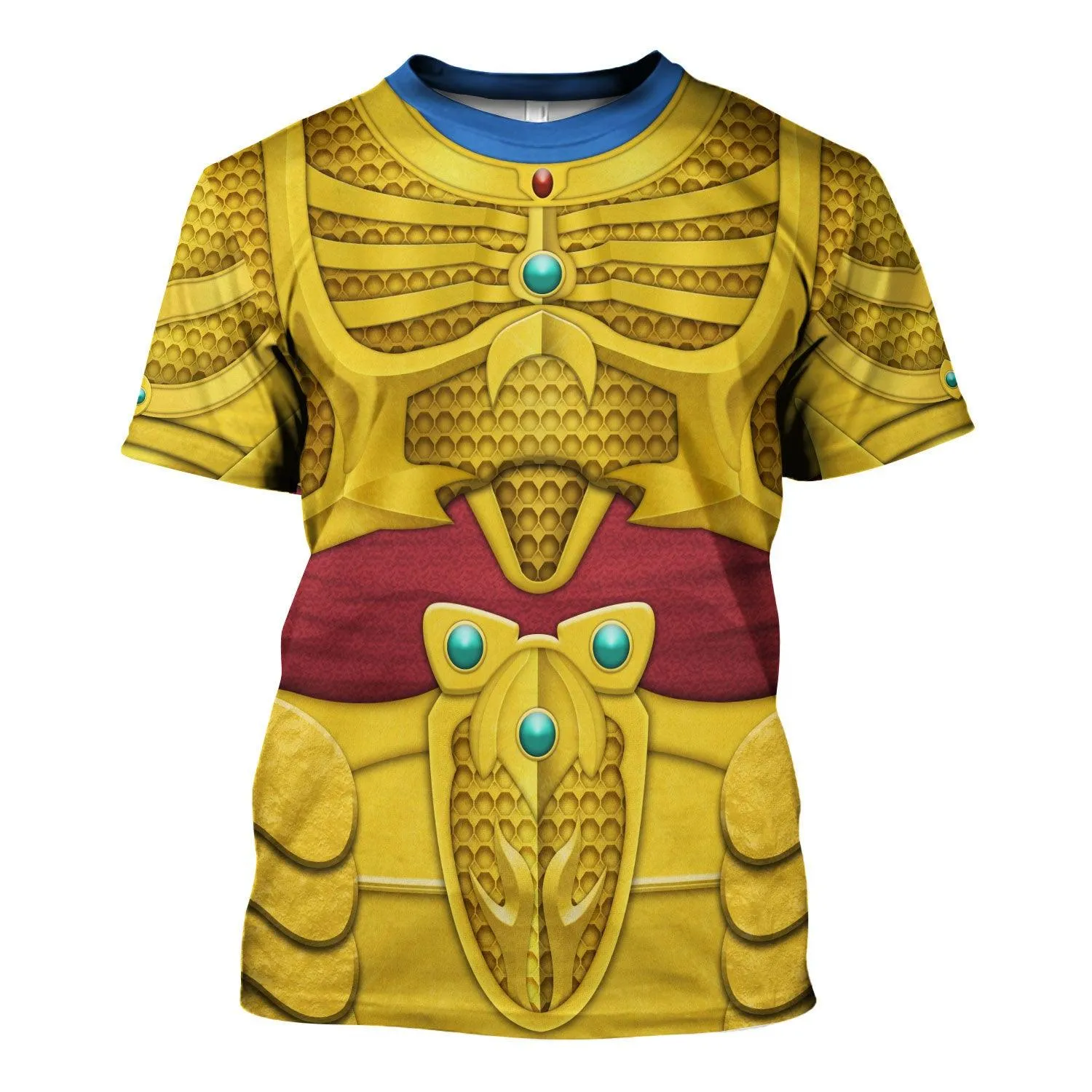 Goldar Mighty Morphin Hoodies Sweatshirt T-shirt Hawaiian Tracksuit