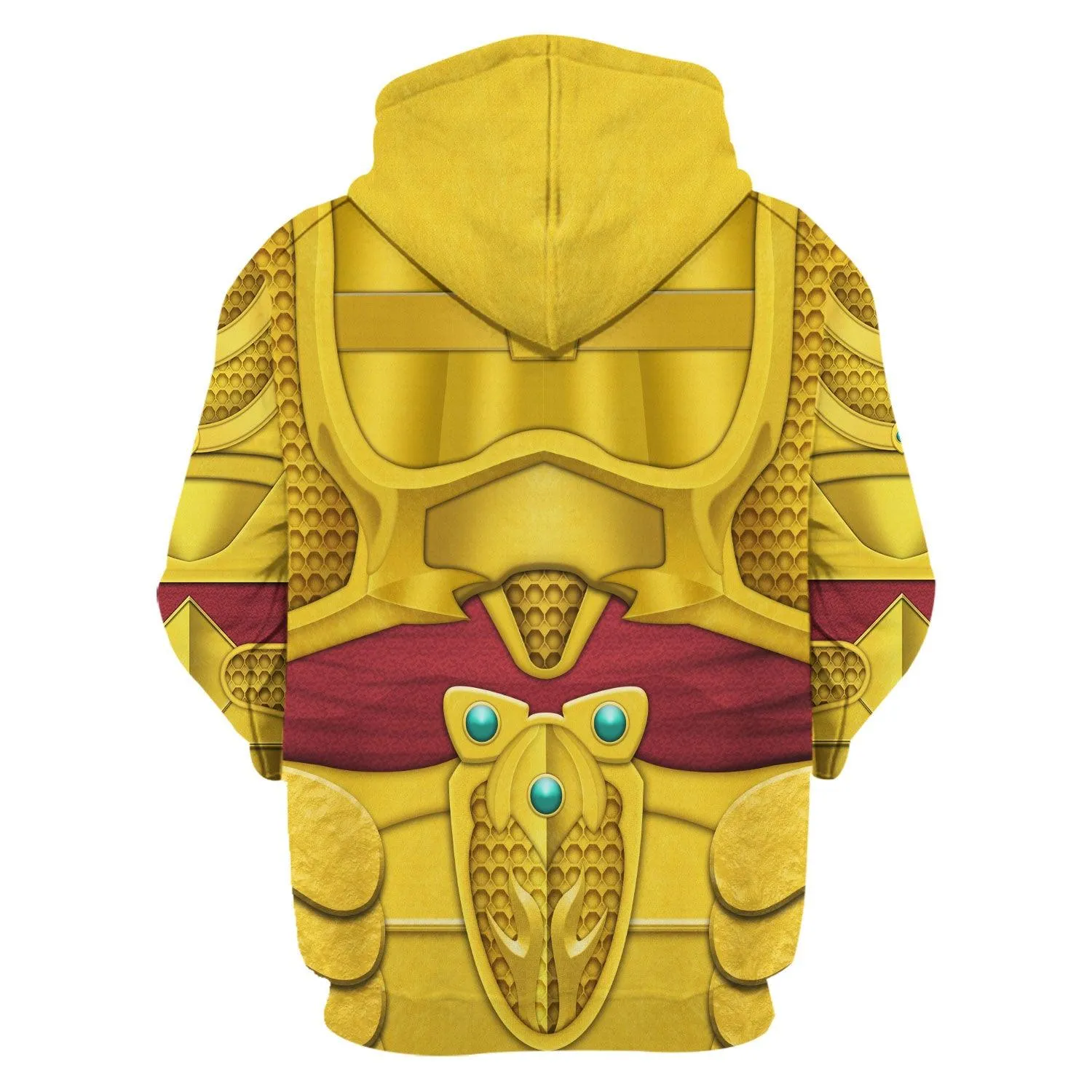 Goldar Mighty Morphin Hoodies Sweatshirt T-shirt Hawaiian Tracksuit