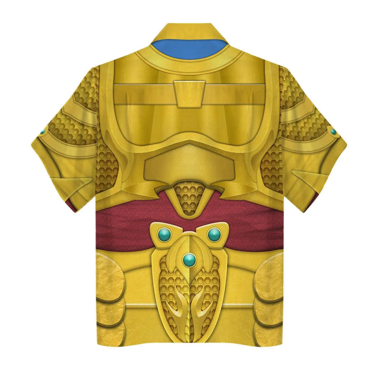 Goldar Mighty Morphin Hoodies Sweatshirt T-shirt Hawaiian Tracksuit