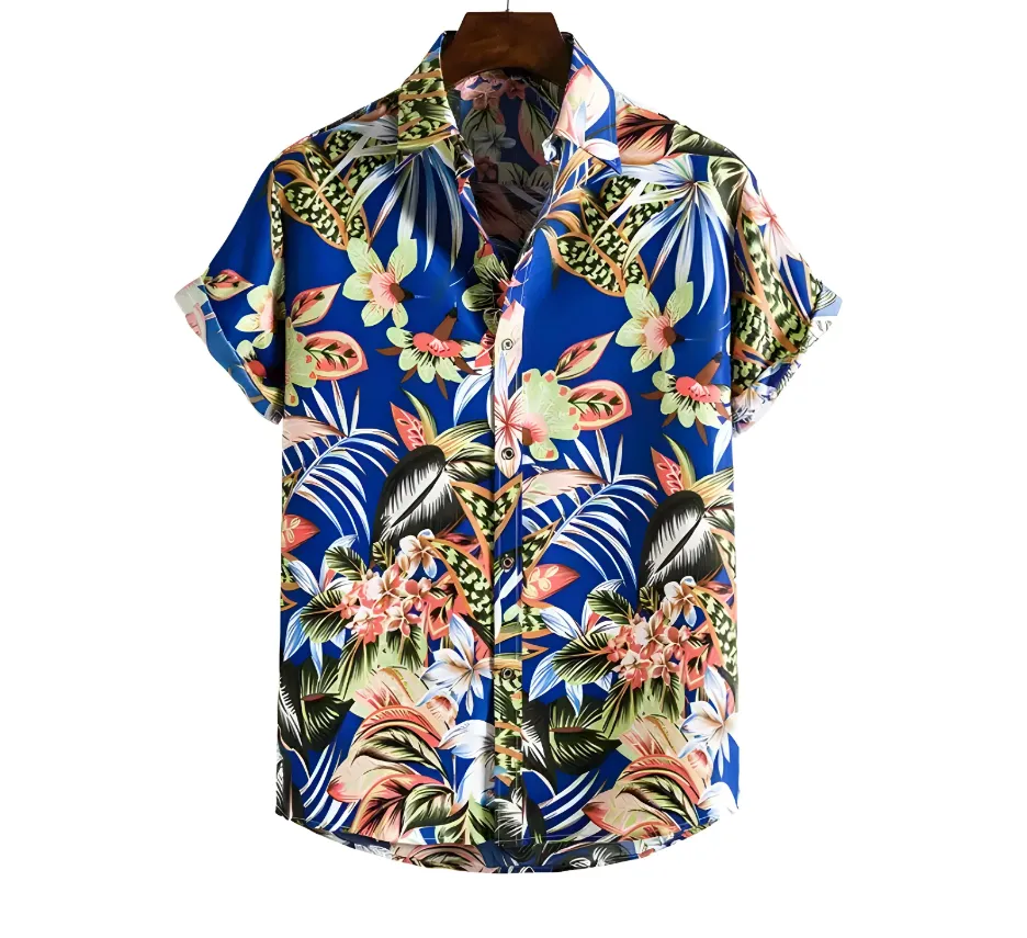 Hawaiian button up shirts - floral shirts