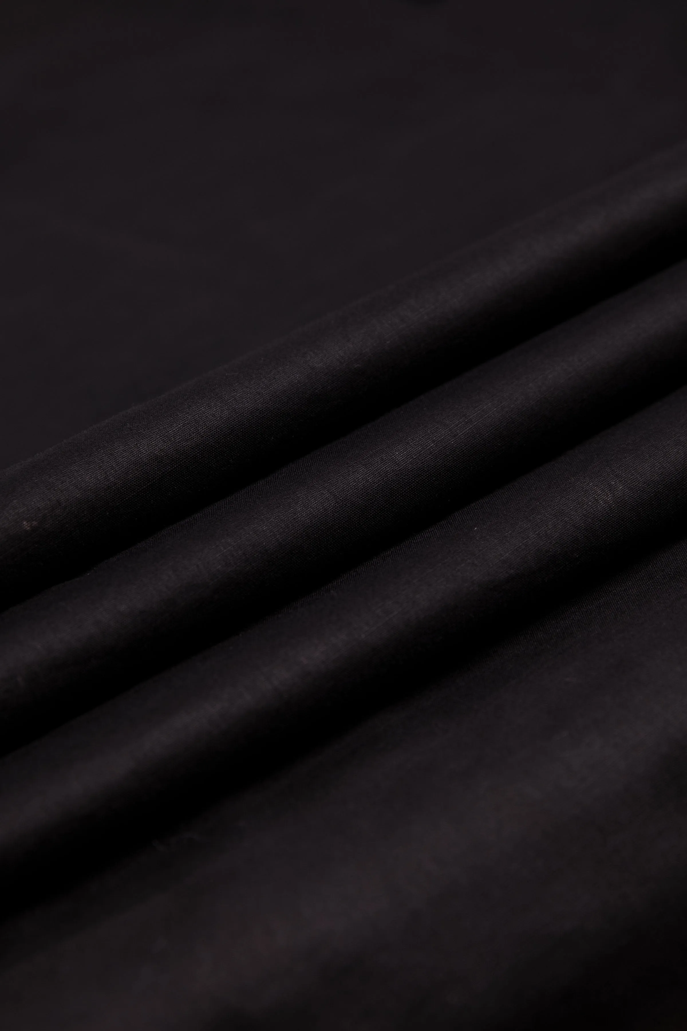 Jet Black Trouser - Stretchable Lycra