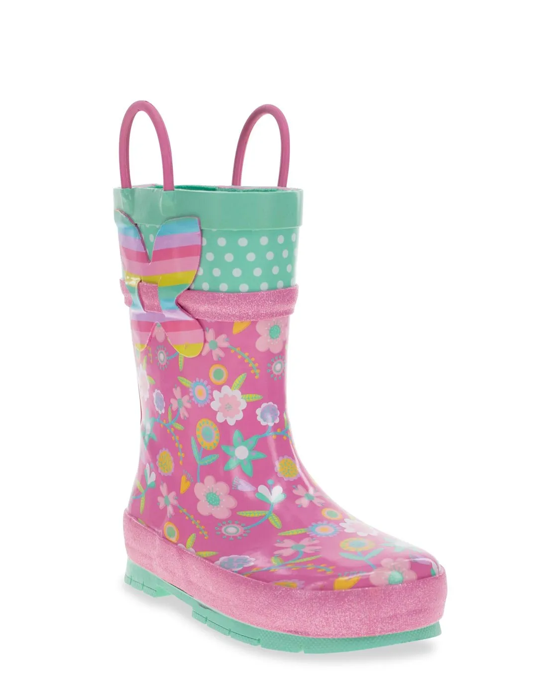 Kids Flutter Rain Boot - Pink