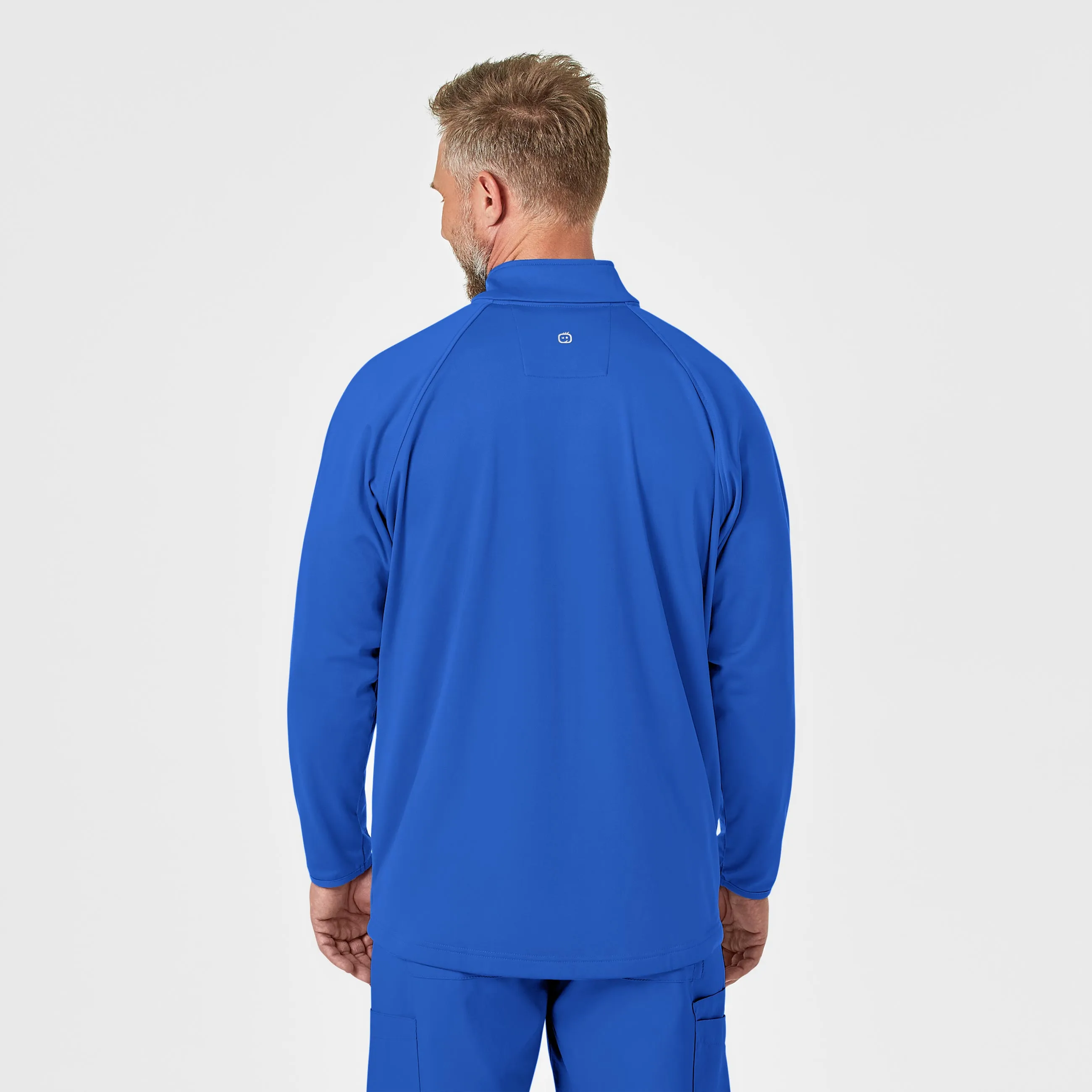 Men's Fleece Full Zip Jacket - Royal