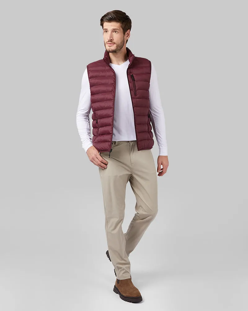 MEN'S LIGHTWEIGHT POLY-FILL PACKABLE VEST