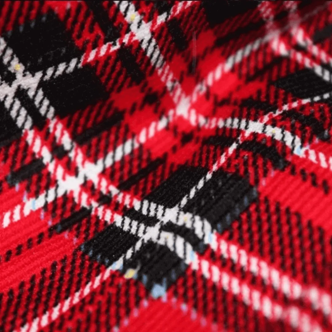 Needlecord Hoodie - Punk Tartan