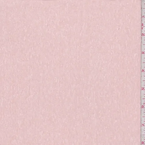 Peach Pink Slub Cotton/Linen Jersey Knit Fabric