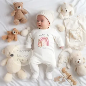 Peter Rabbit Happy Mother's Day MUMMY Baby Outfit (First Mother's Day 1st Mother's Day Mummy l New Mum Gift | Love My Mum)