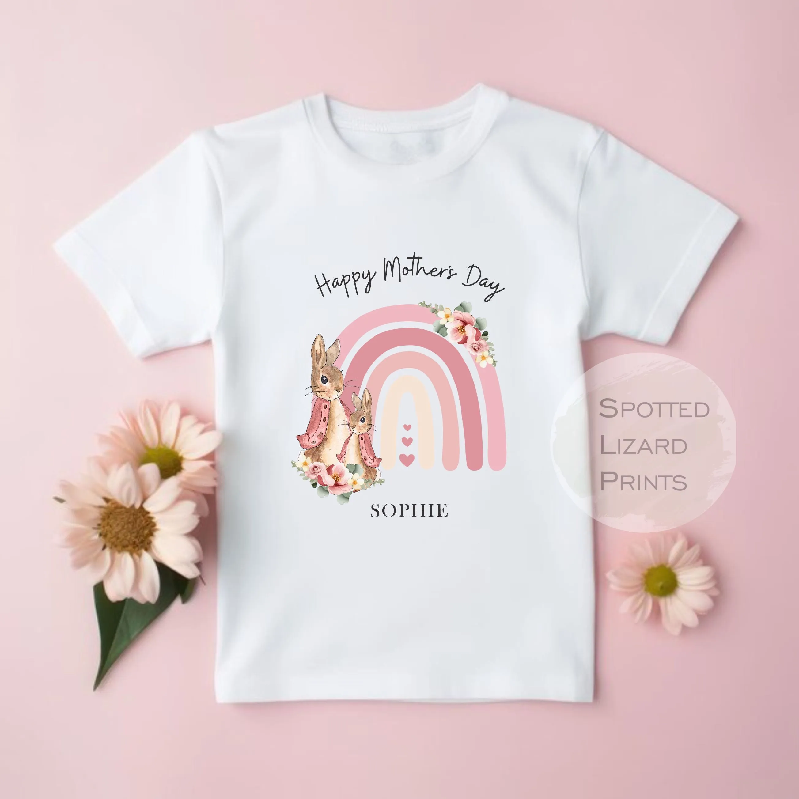 Peter Rabbit Happy Mother's Day MUMMY Baby Outfit (First Mother's Day 1st Mother's Day Mummy l New Mum Gift | Love My Mum)