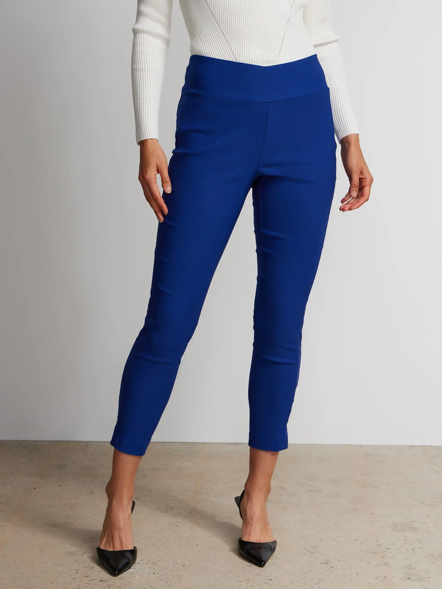 Petite Whitney High Rise Ankle Length Pant