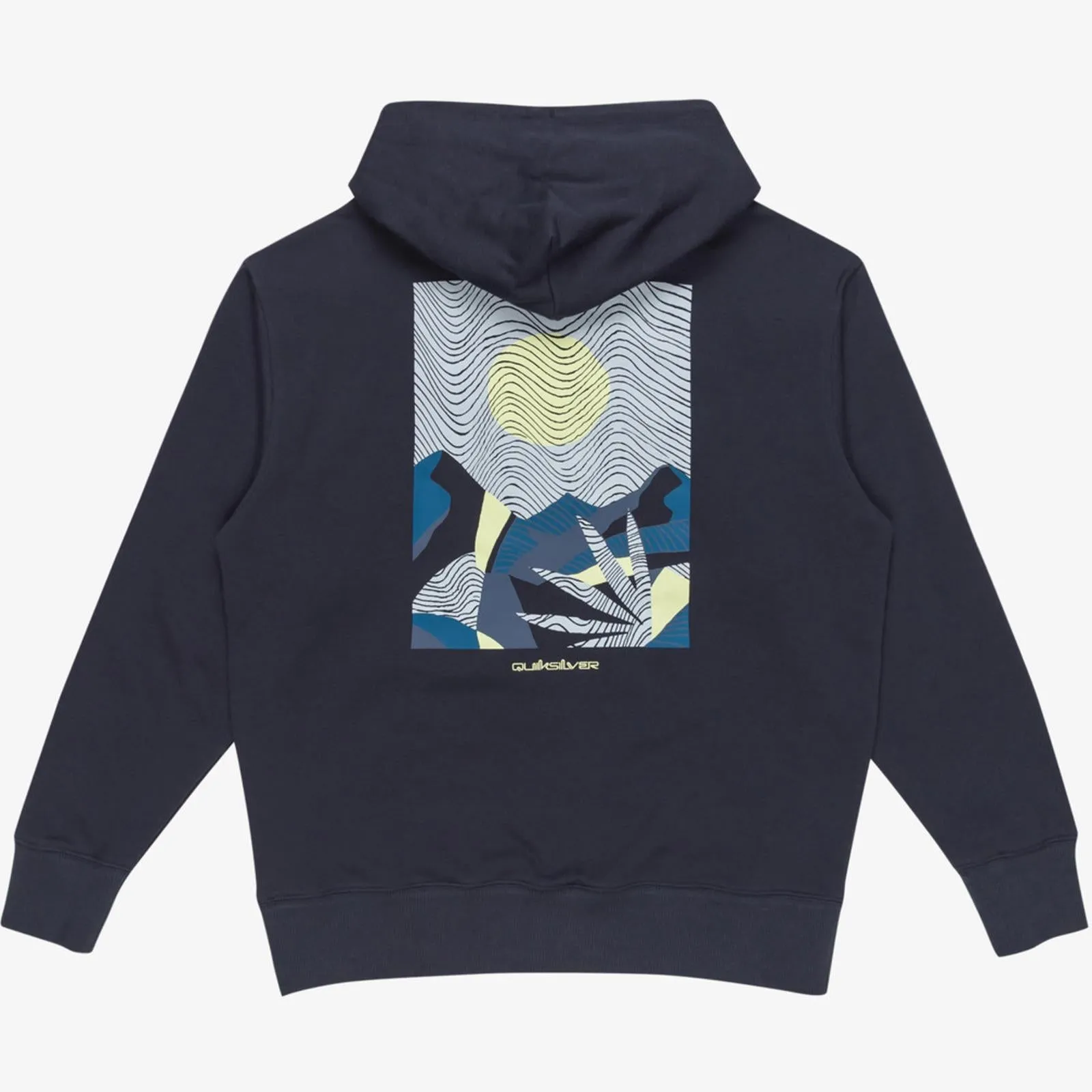 Quiksilver Mens Abstract Nature Pullover Hoodie