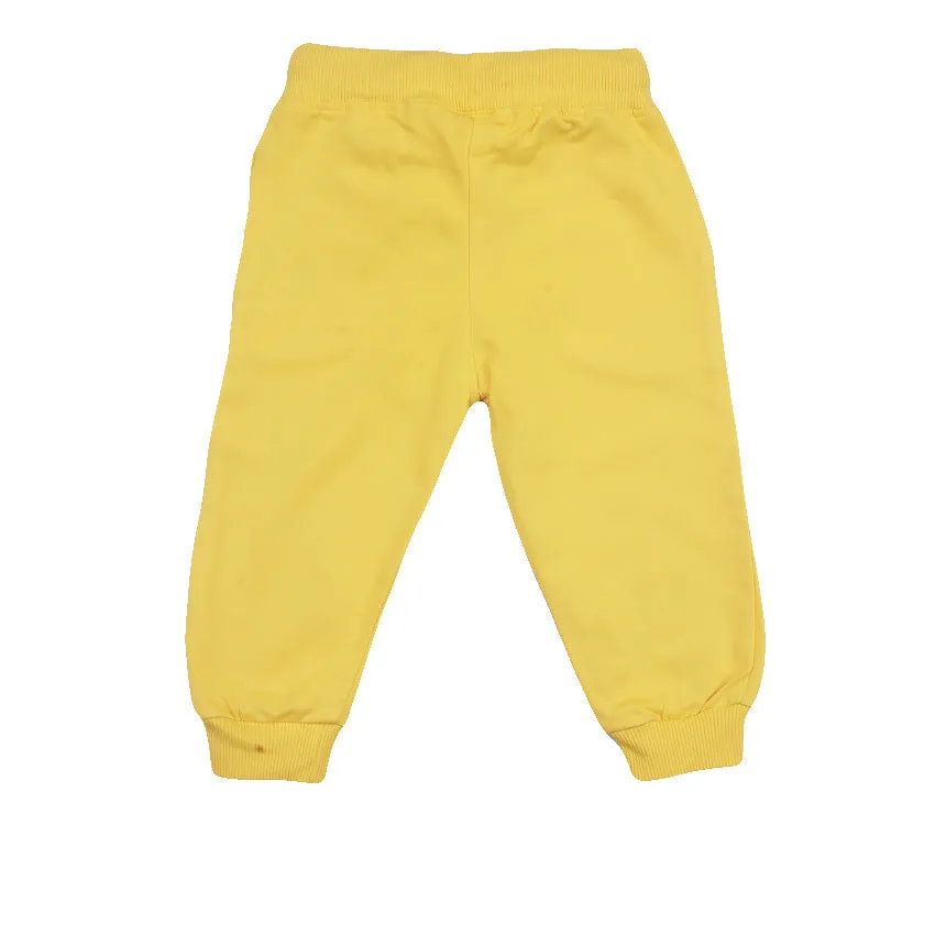 REDTAG Girl's Yellow Active Pants