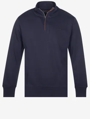 Sacker Half Zip Evening Blue