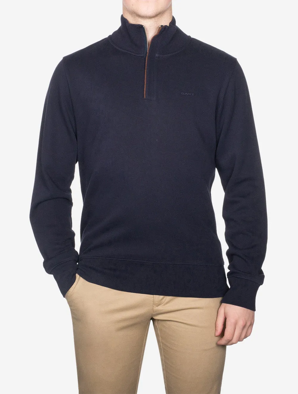 Sacker Half Zip Evening Blue