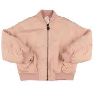 Satin Bomber Jacket