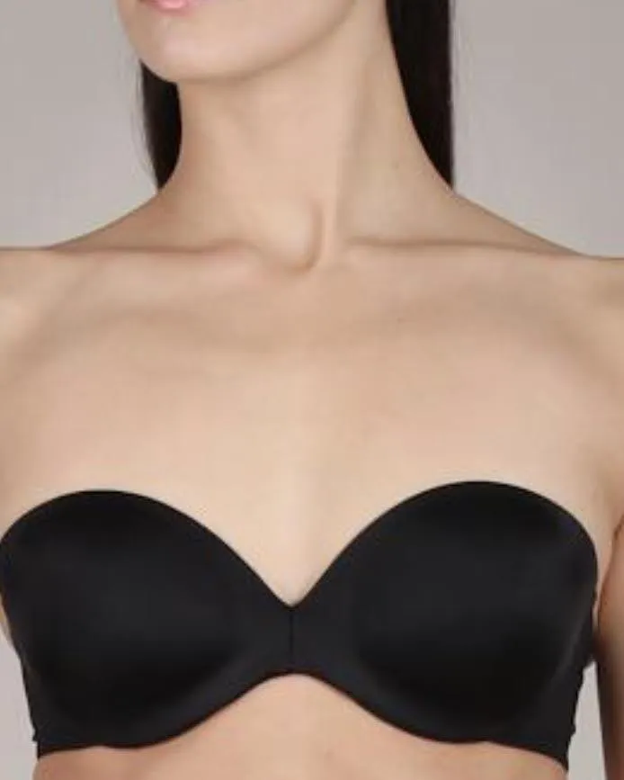 Satin Strapless Bra