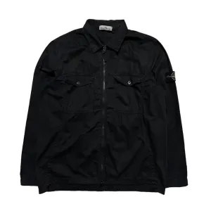 Stone Island Black Double Pocket Overshirt