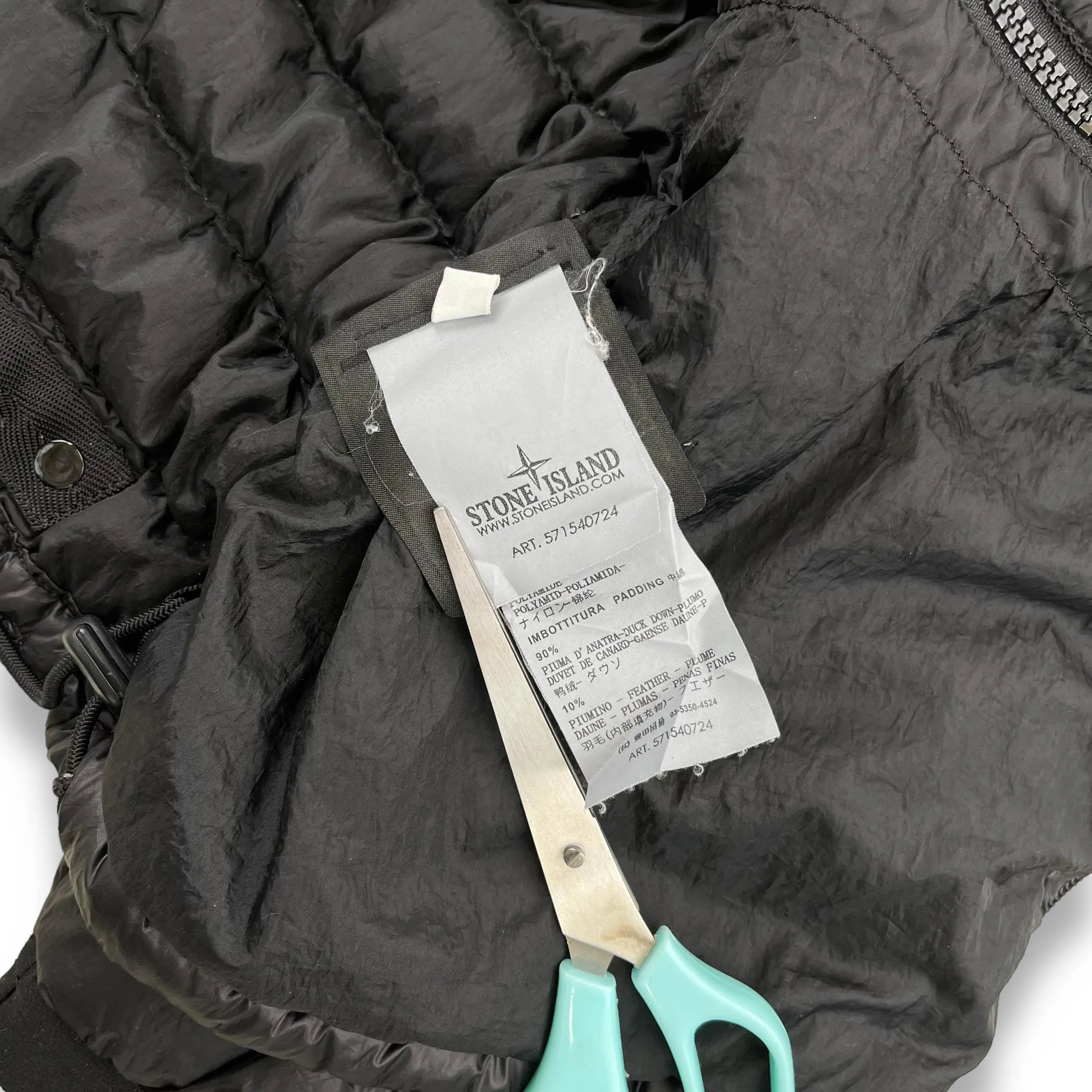 Stone Island Garment Dyed Puffer (L)