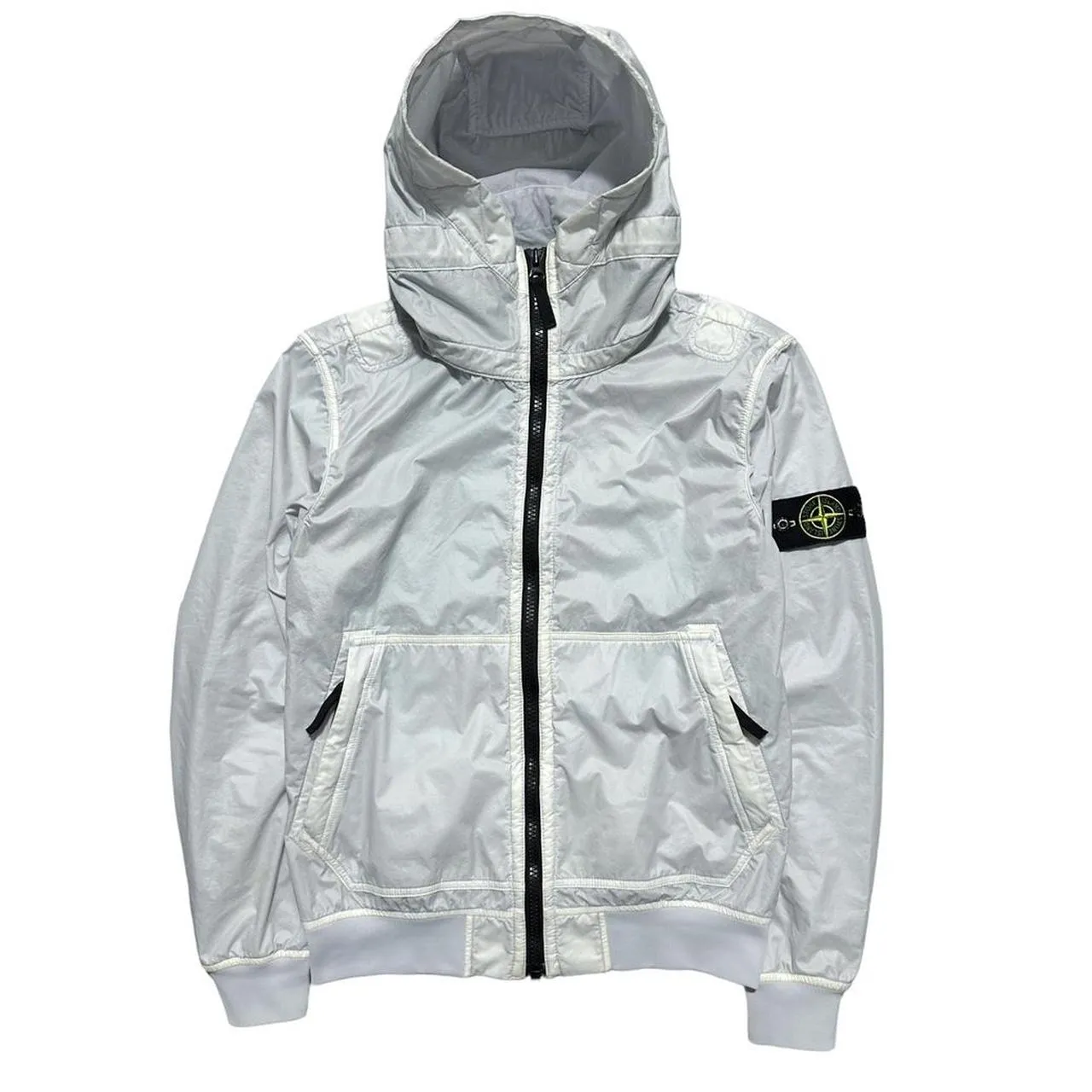 Stone Island Ice Blue Lamy Flock Jacket