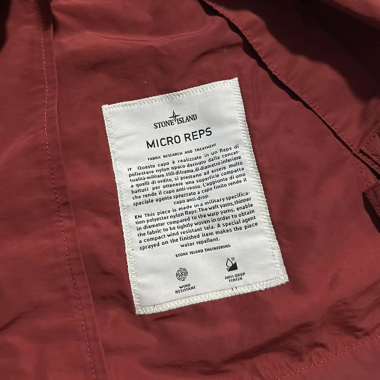 Stone Island Micro Reps Harrington Jacket