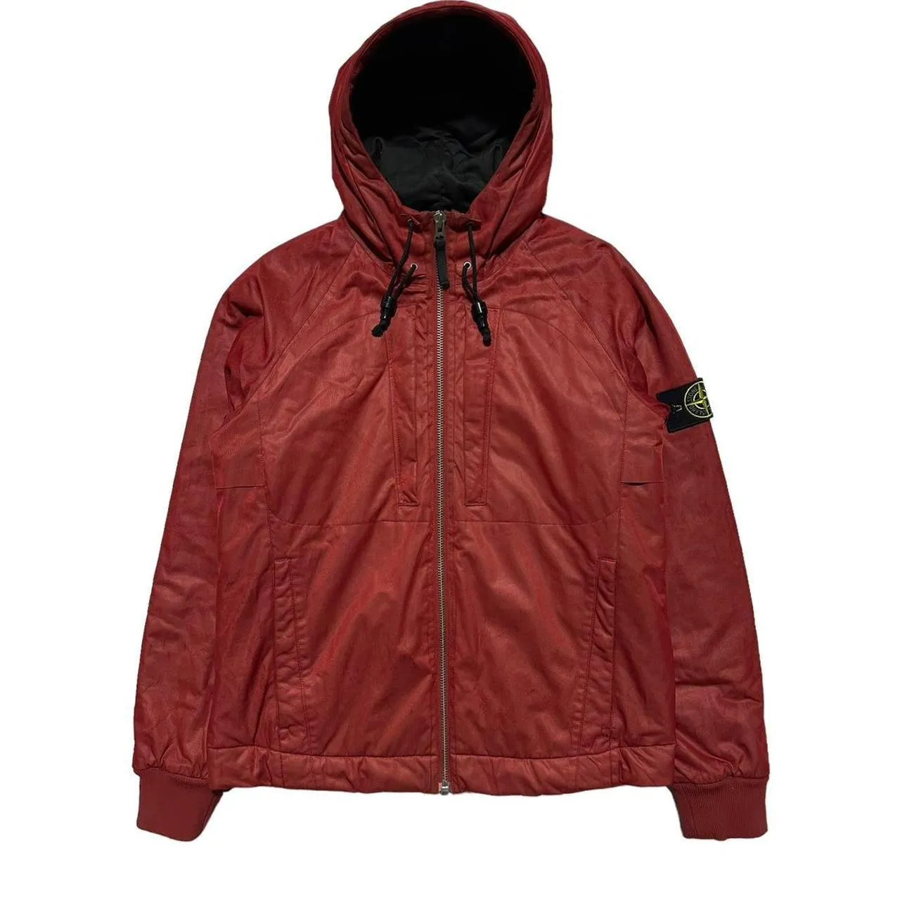 Stone Island Red Padded Down Jacket