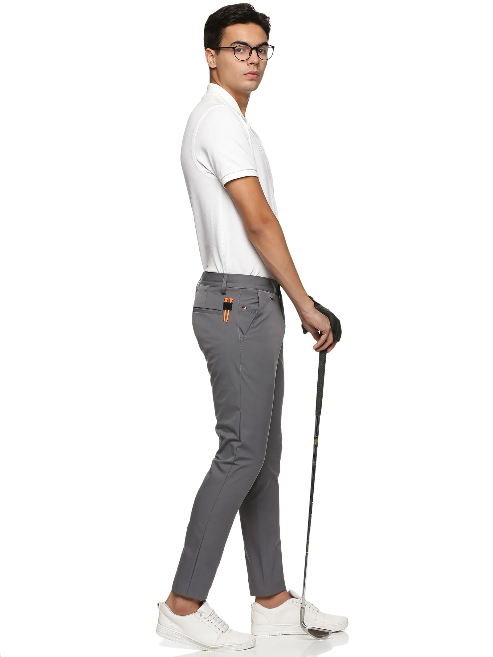 Styzen Men’s Active Golf Trousers (Flexi-Waist)