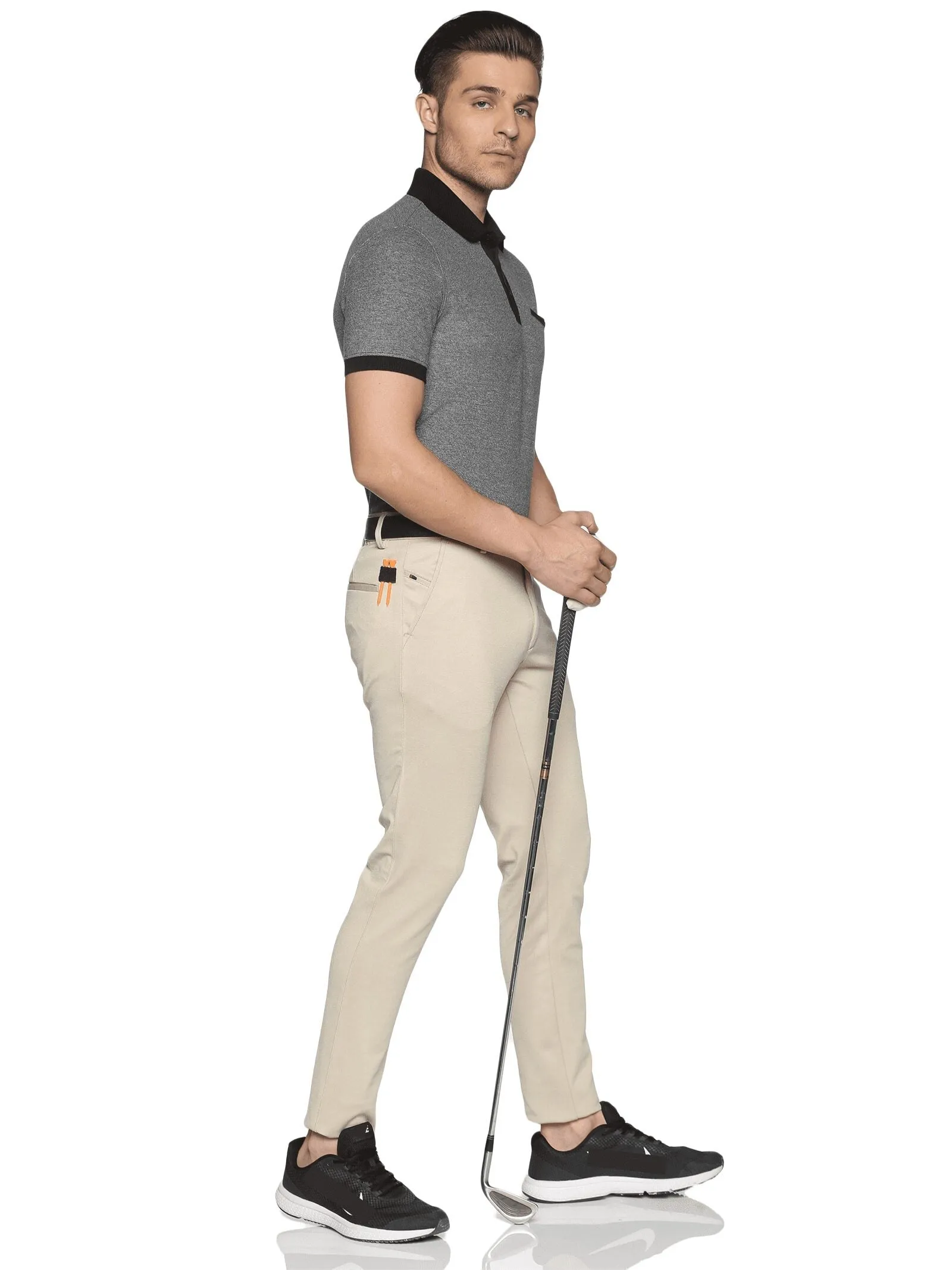 Styzen Men’s Active Golf Trousers (Flexi-Waist)