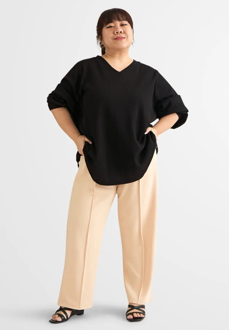 Tyra Tulang Straight Cut Relax Pants