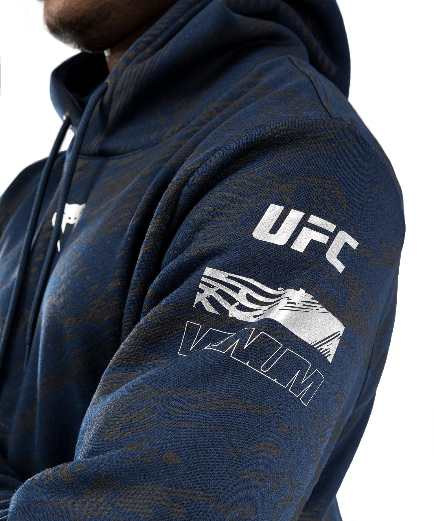 UFC Fusion by Venum Fight Week Men’s Pullover Hoodie - Oceanic Blue