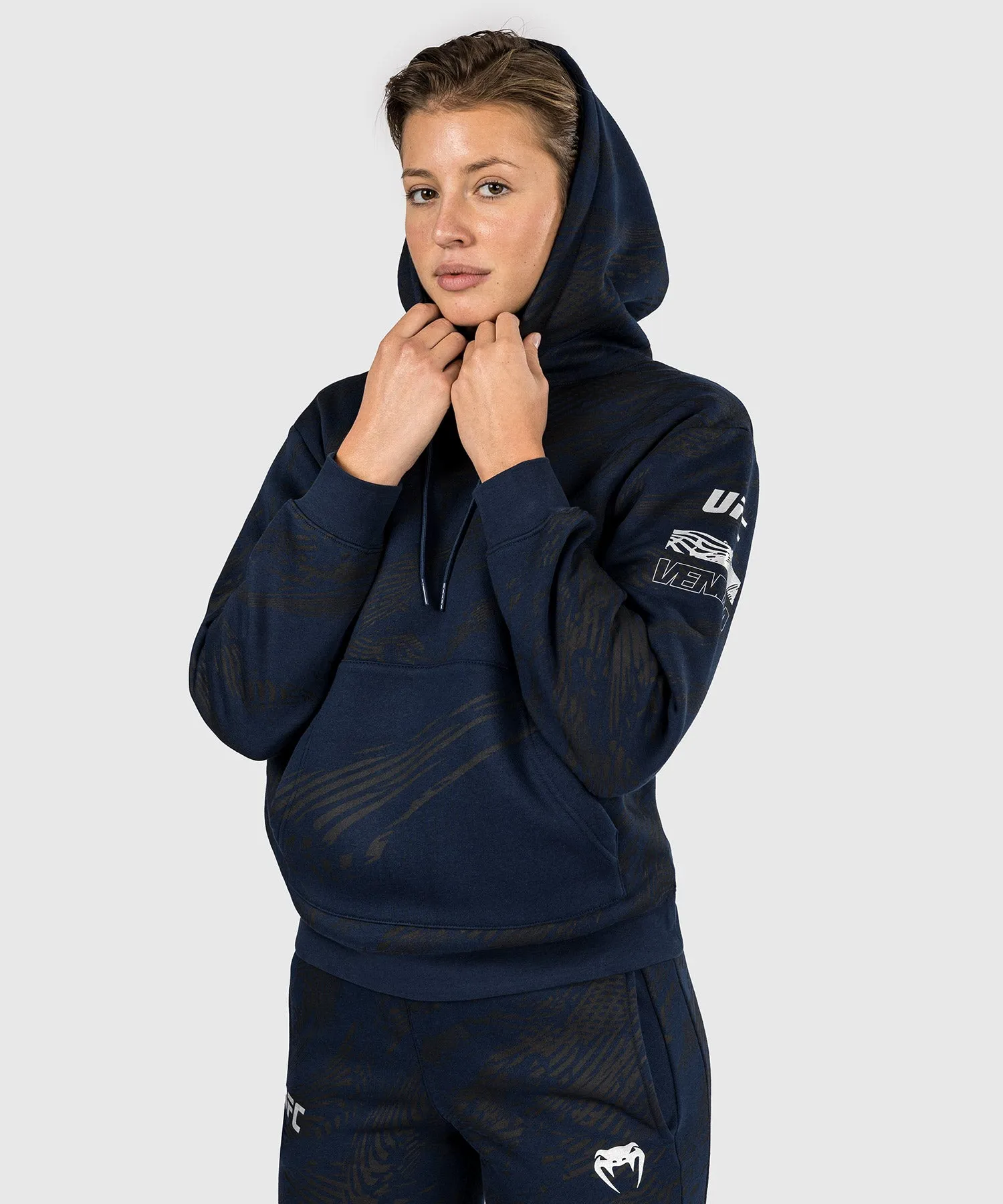 UFC Fusion by Venum Fight Week Women’s Pullover Hoodie - Oceanic Blue