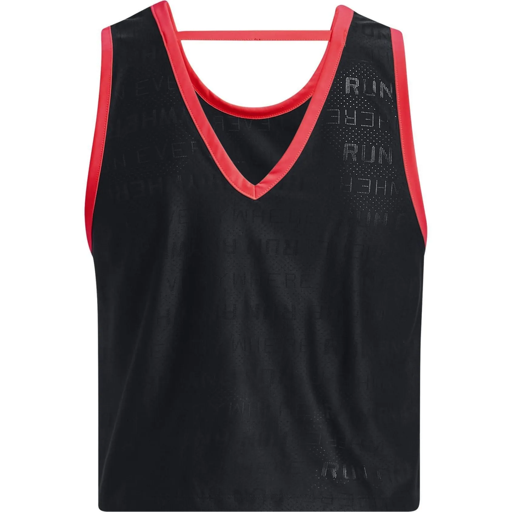 Under Armour Run Everywhere Womens Running Vest Tank Top - Black