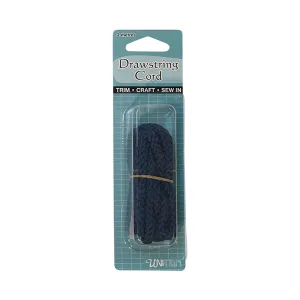 Unitrim Drawstring Cord, Navy- 2m