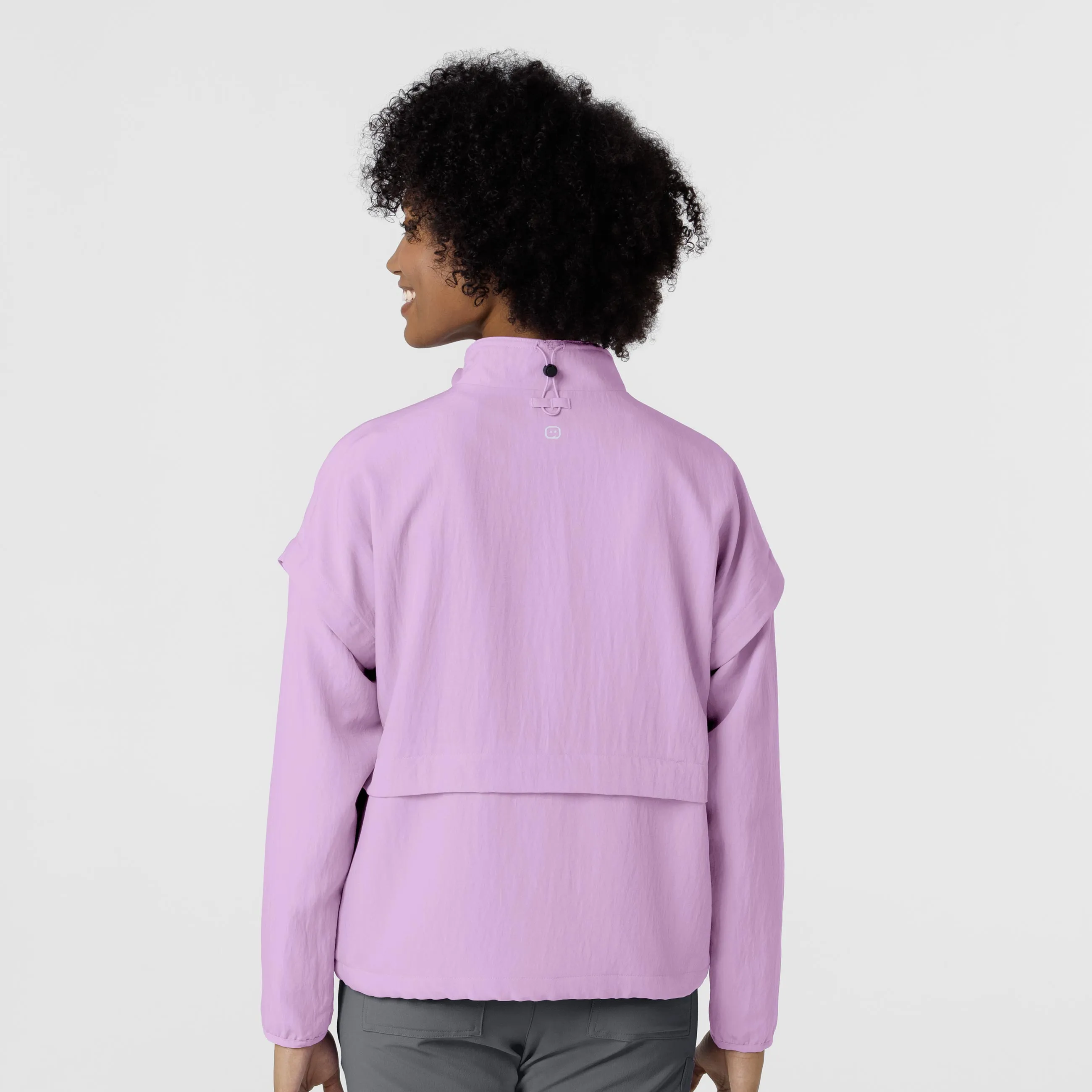 Women’s BreezeBreaker Scrub Jacket - Light Orchid