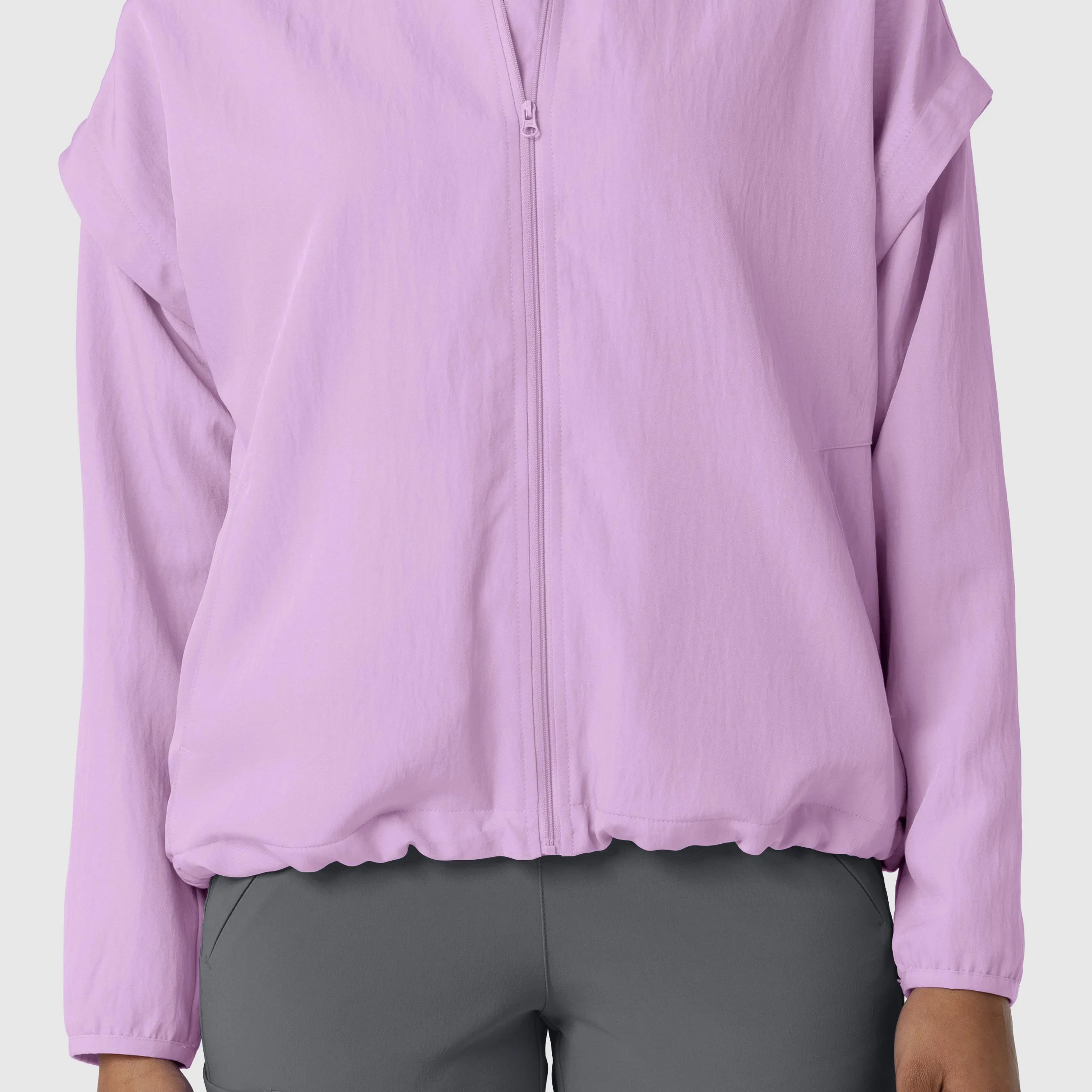 Women’s BreezeBreaker Scrub Jacket - Light Orchid