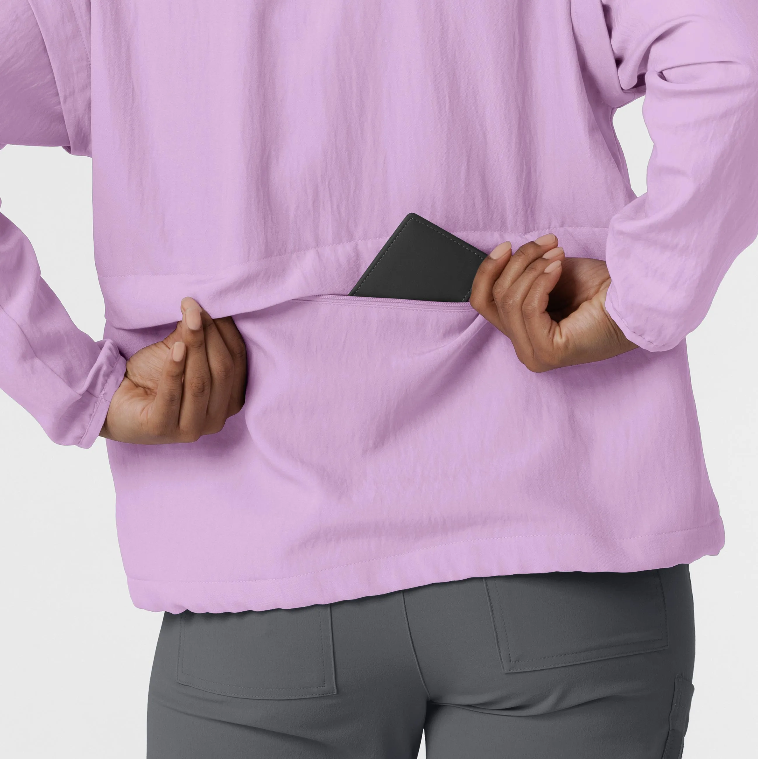 Women’s BreezeBreaker Scrub Jacket - Light Orchid